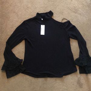 Generation Love cold shoulder top